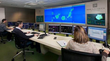 Centro de control Islas Canarias