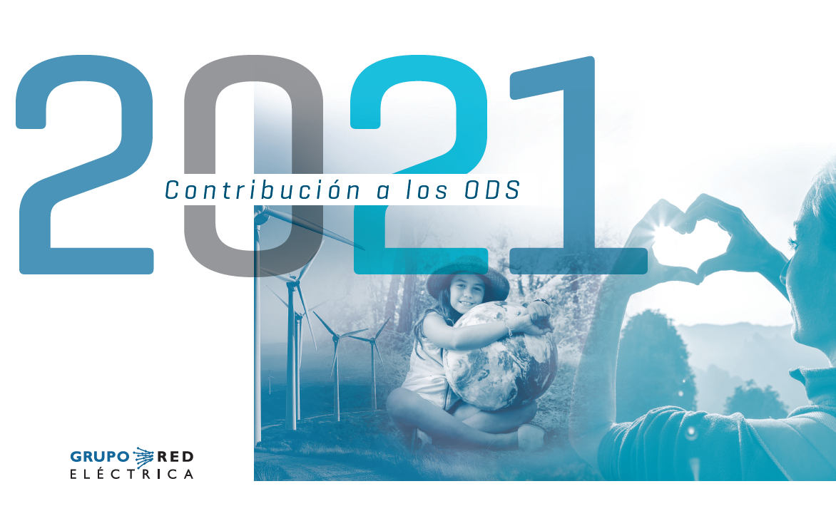 Imagen de la portada del Informe de Contribución a los Objetivos de Desarrollo Sostenible de 2021