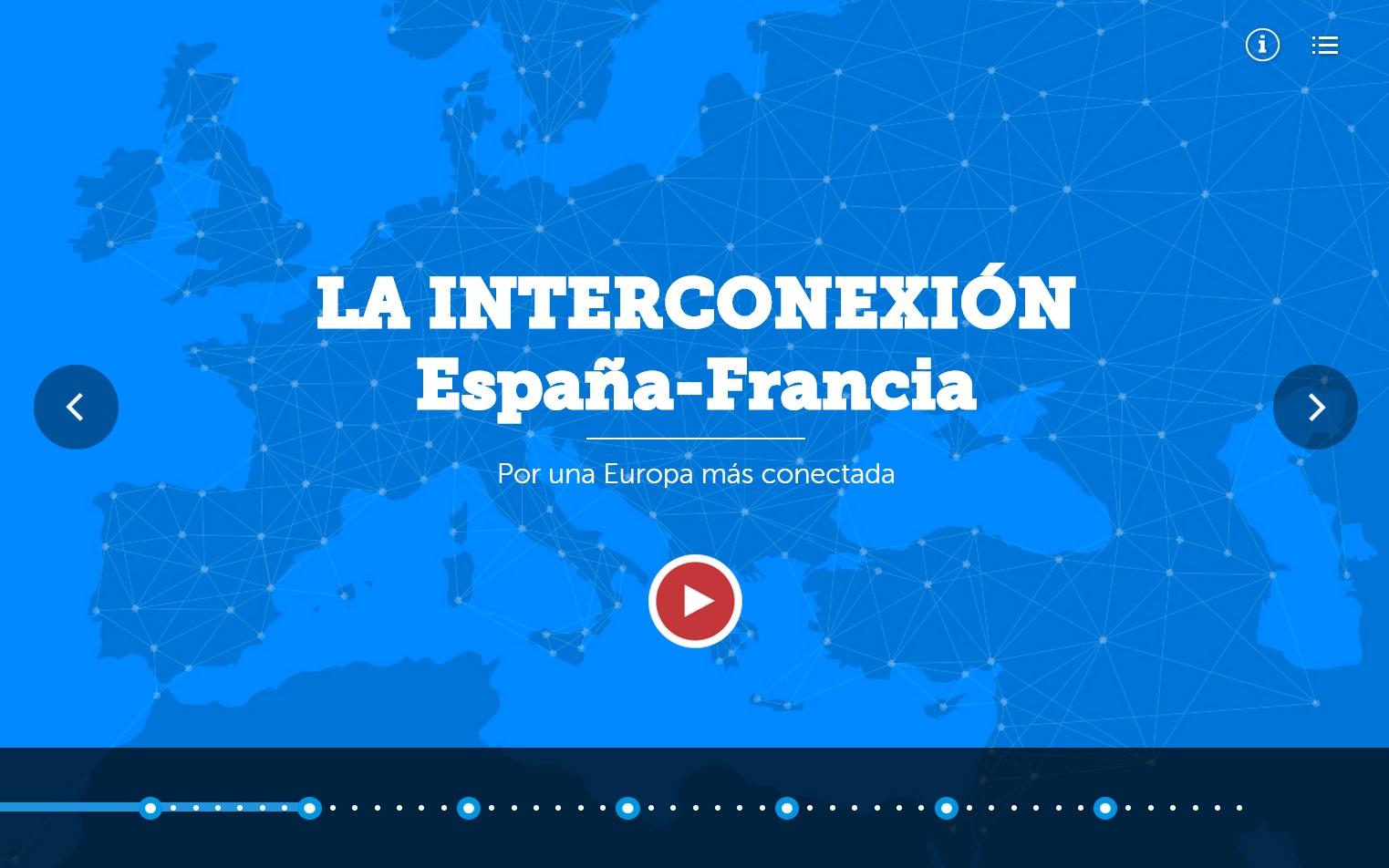 Imagen de la Visita virtual a la interconexión eléctrica Francia-España (INELFE)