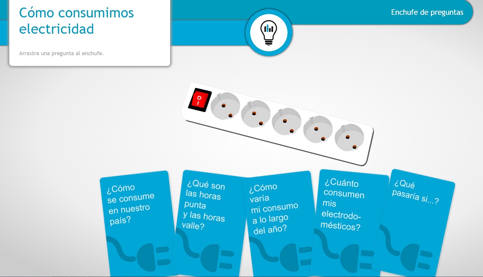 Imagen del juego interactivo 'Cómo consumimos'
