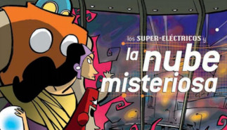 Imagen del Tebeo'Los super-eléctricos y la nube misteriosa'