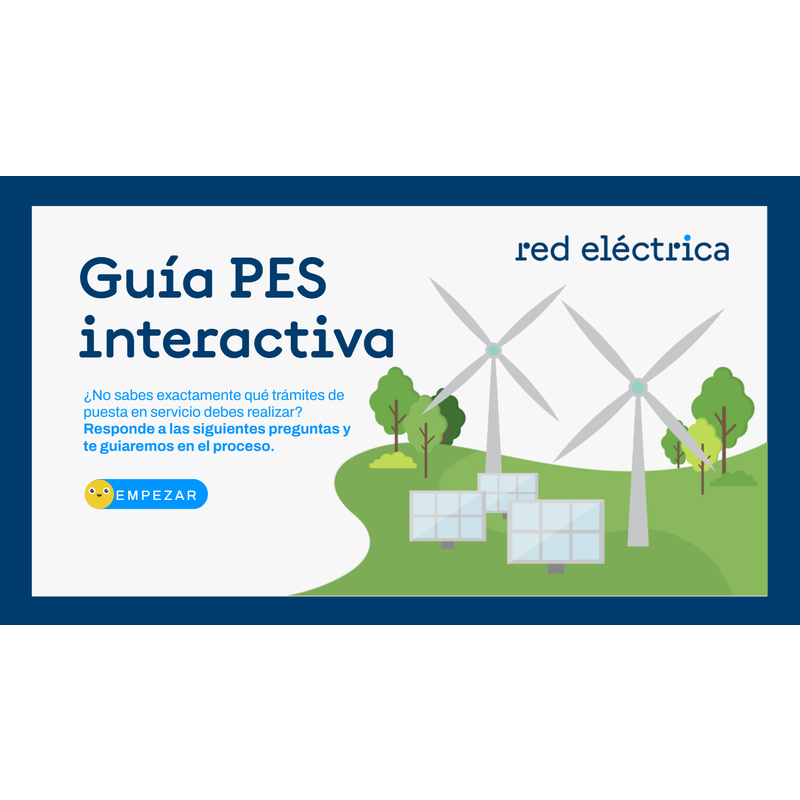 Portada de la Guía Puesta en Servicio (PES) interactiva