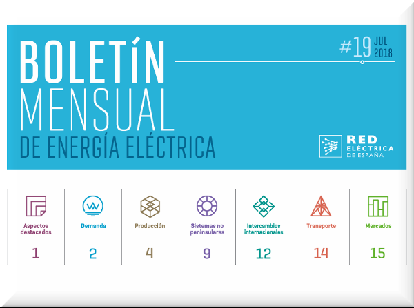 Boletín mensual de julio 2018 Boletín mensual de julio 2018