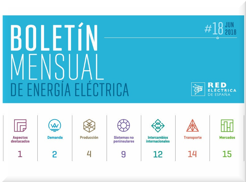 Boletín mensual de junio 2018