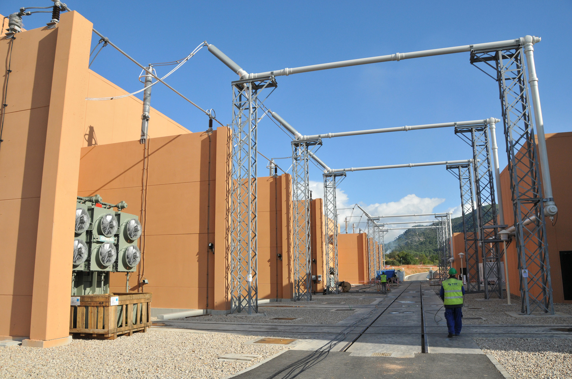 Estación conversora de Santa Ponsa (Mallorca).