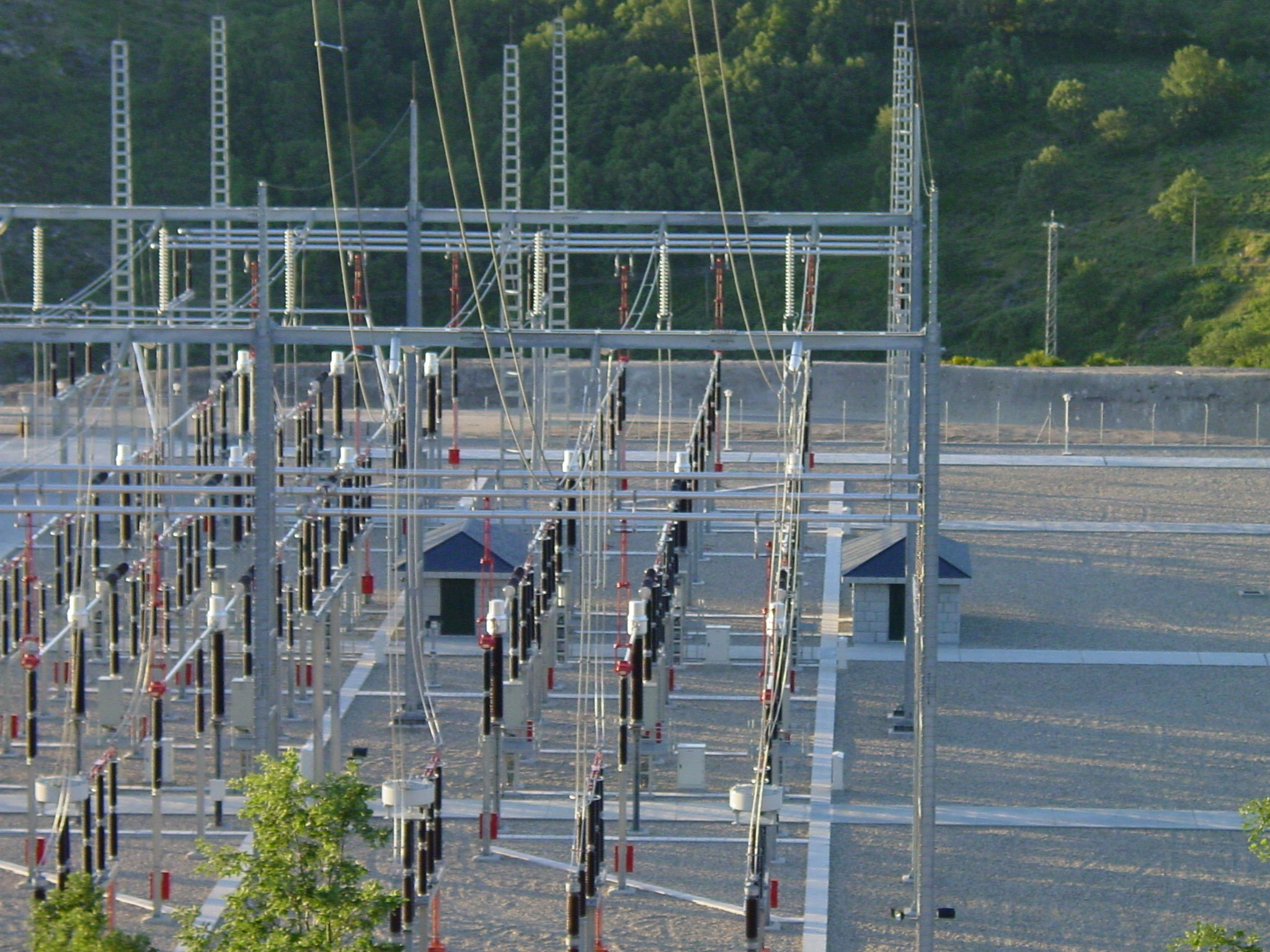 Parque de 400 kV de Red Eléctrica. Parque de 400 kV de Red Eléctrica.