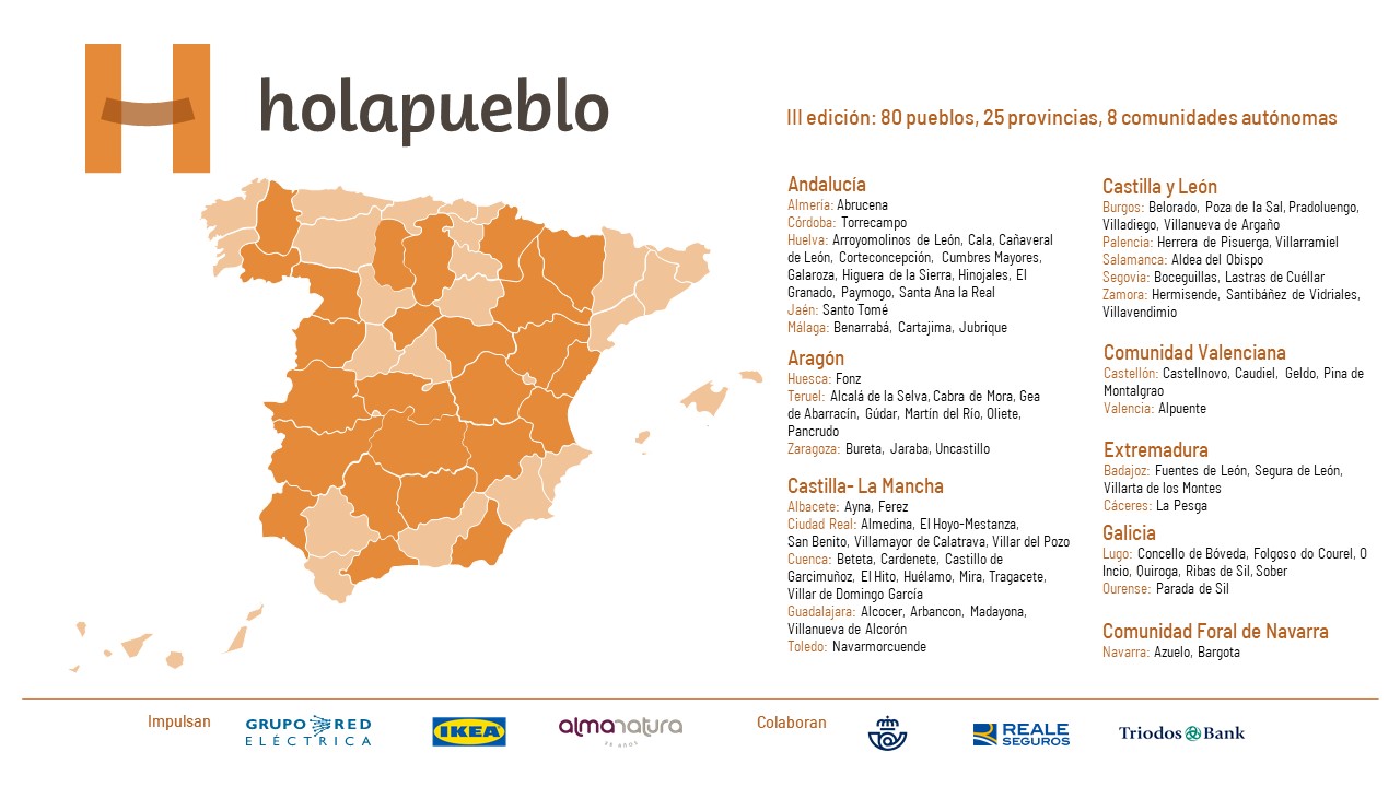 Holapueblo. 80 municipios buscan nuevos habitantes