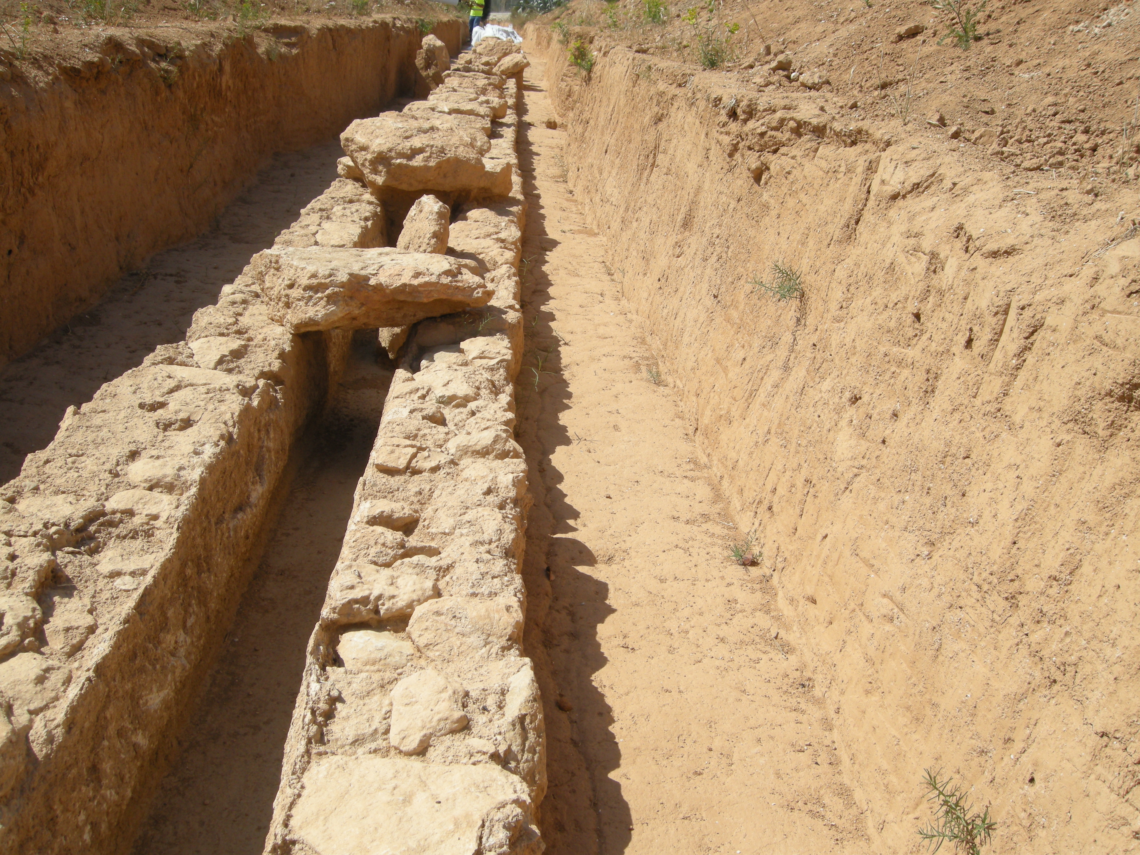 Yacimientos arqueológicos en Can Malat (Ibiza)