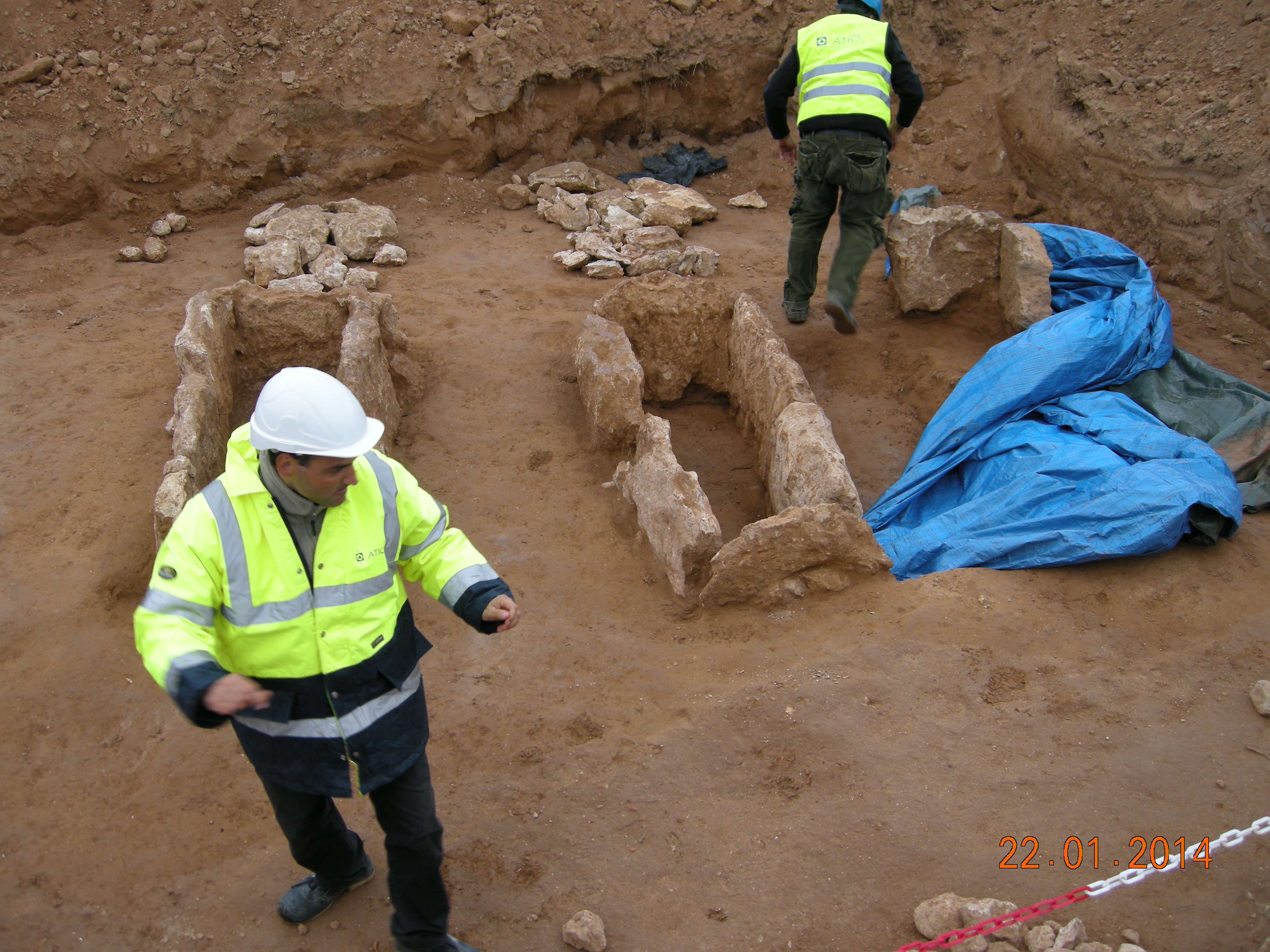 Yacimientos arqueológicos en Can Malat (Ibiza)