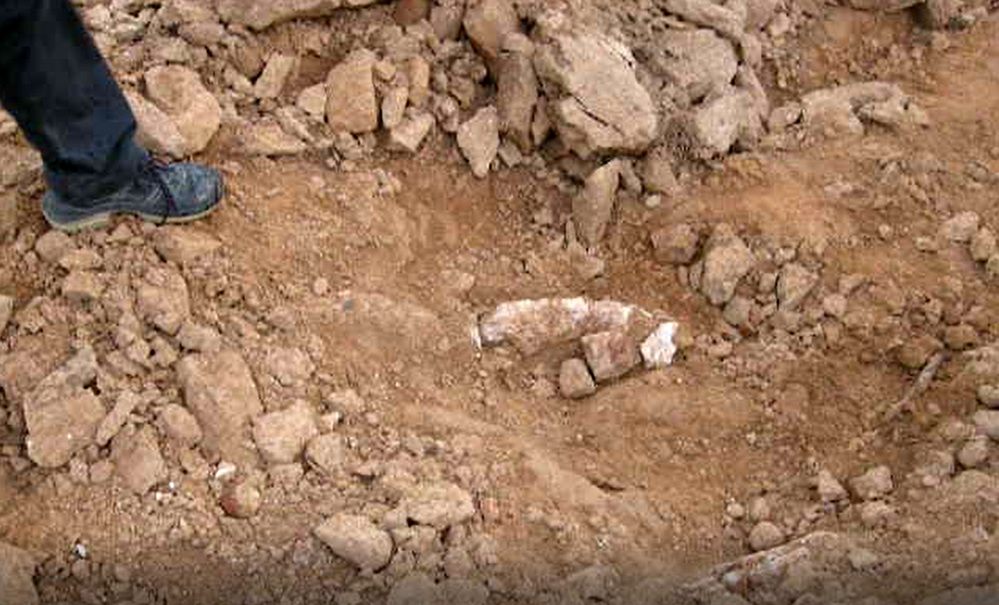 Yacimientos arqueológicos en Can Malat (Ibiza)