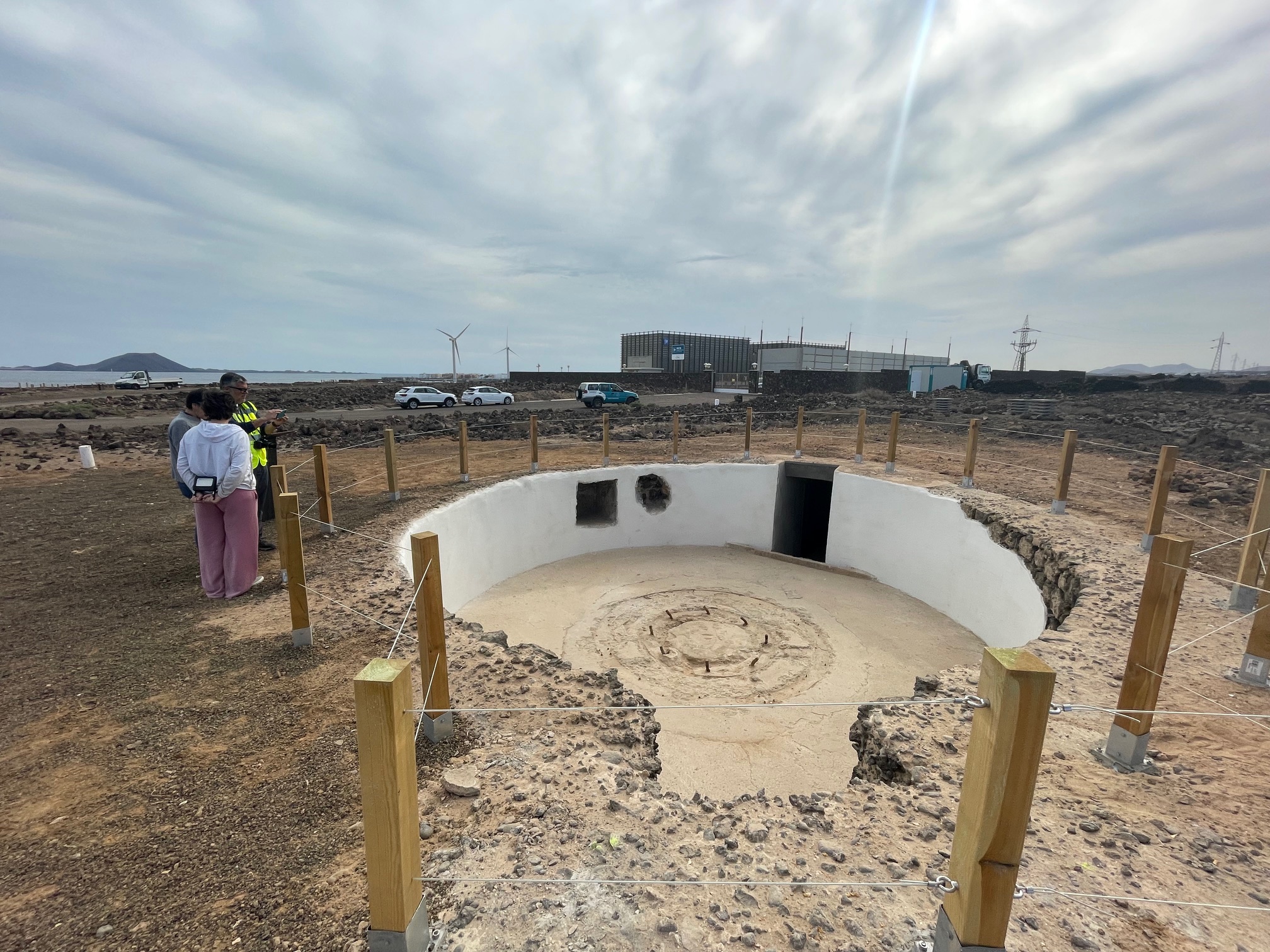 Museización de las Casamatas de la Oliva (Fuerteventura)
