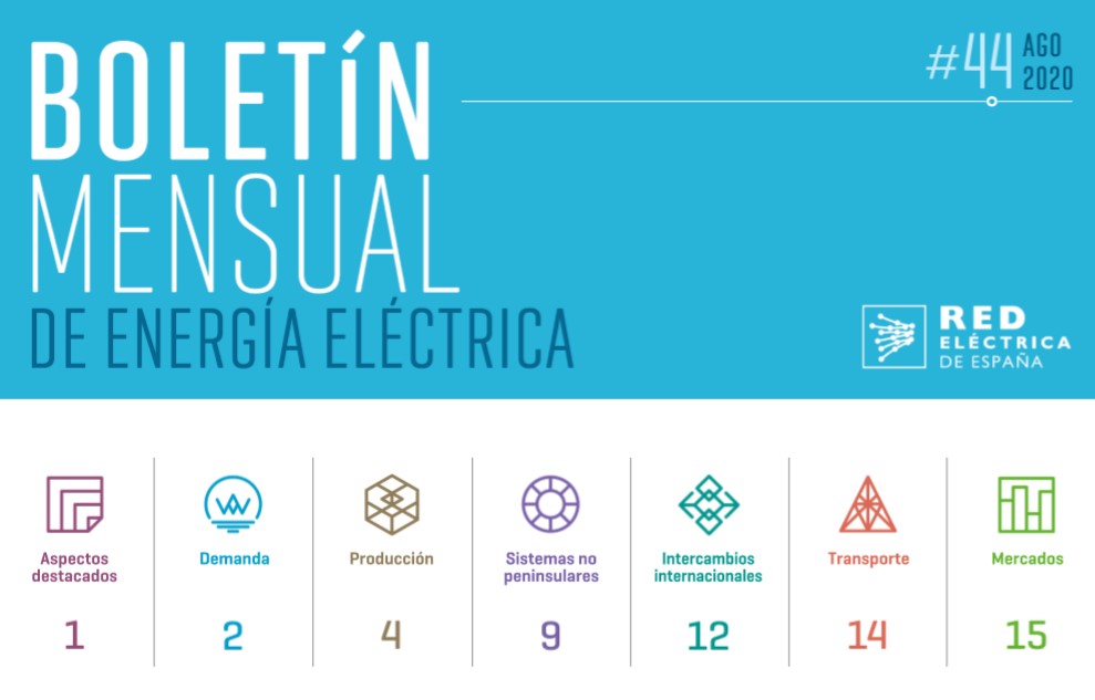 Boletín mensual. Agosto 2020 Boletín mensual. Agosto 2020