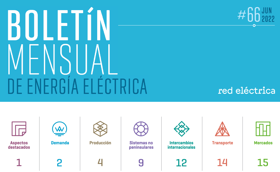 Boletín mensual. Junio 2022