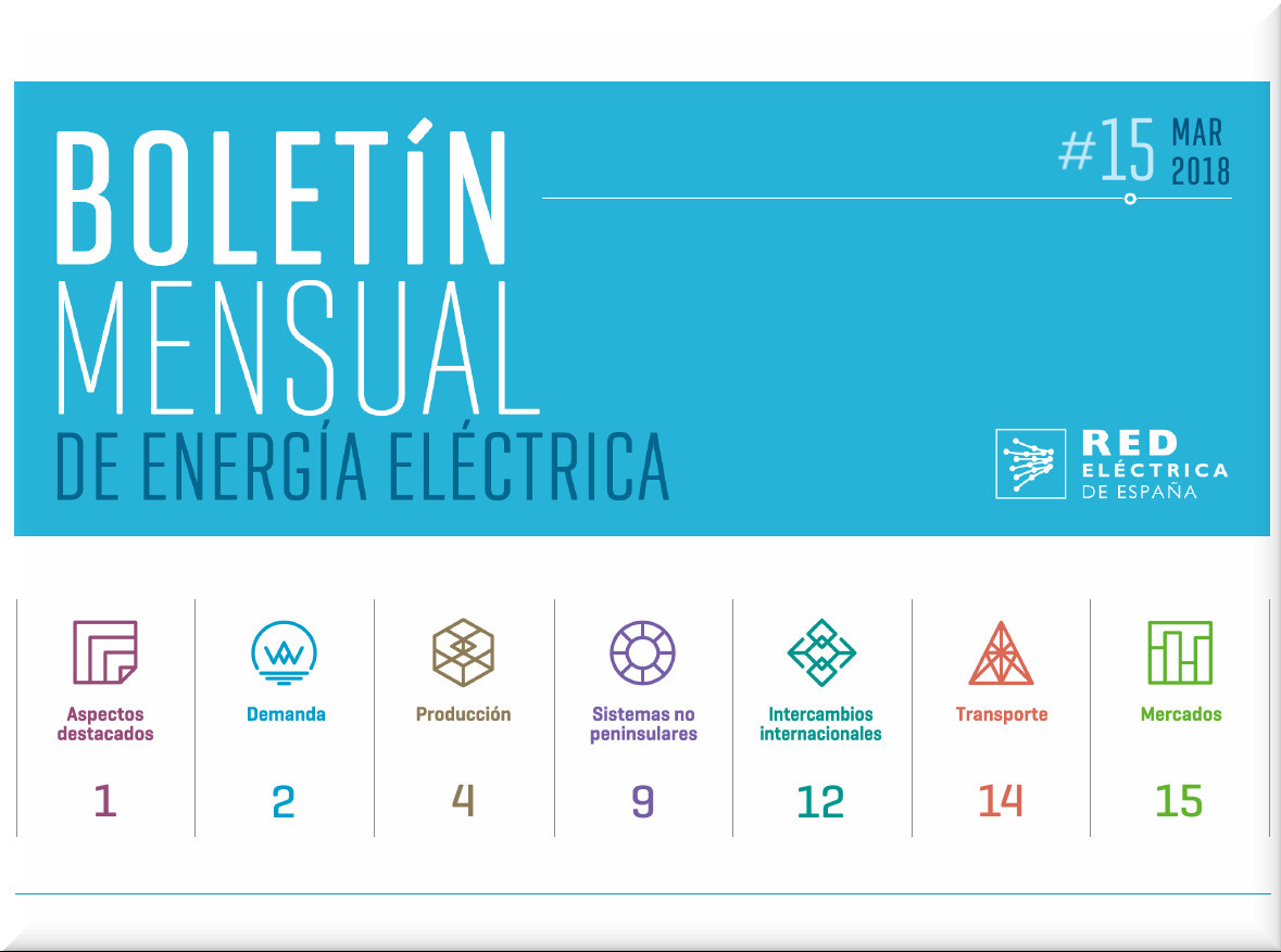 Boletín mensual. Marzo 2018