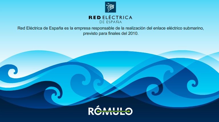 Infografía: Proyecto Rómulo. Interconexión eléctrica Península-Baleares Ir a la información