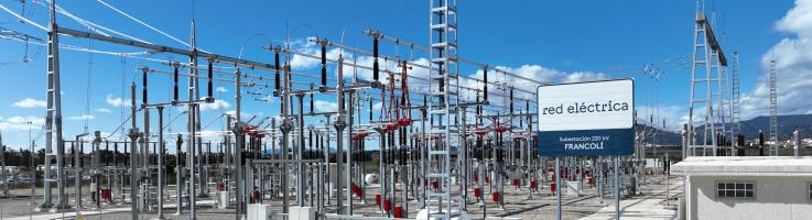 Red Eléctrica pone en servicio la nueva subestación Francolí para apoyar la descarbonización de la industria química de Tarragona