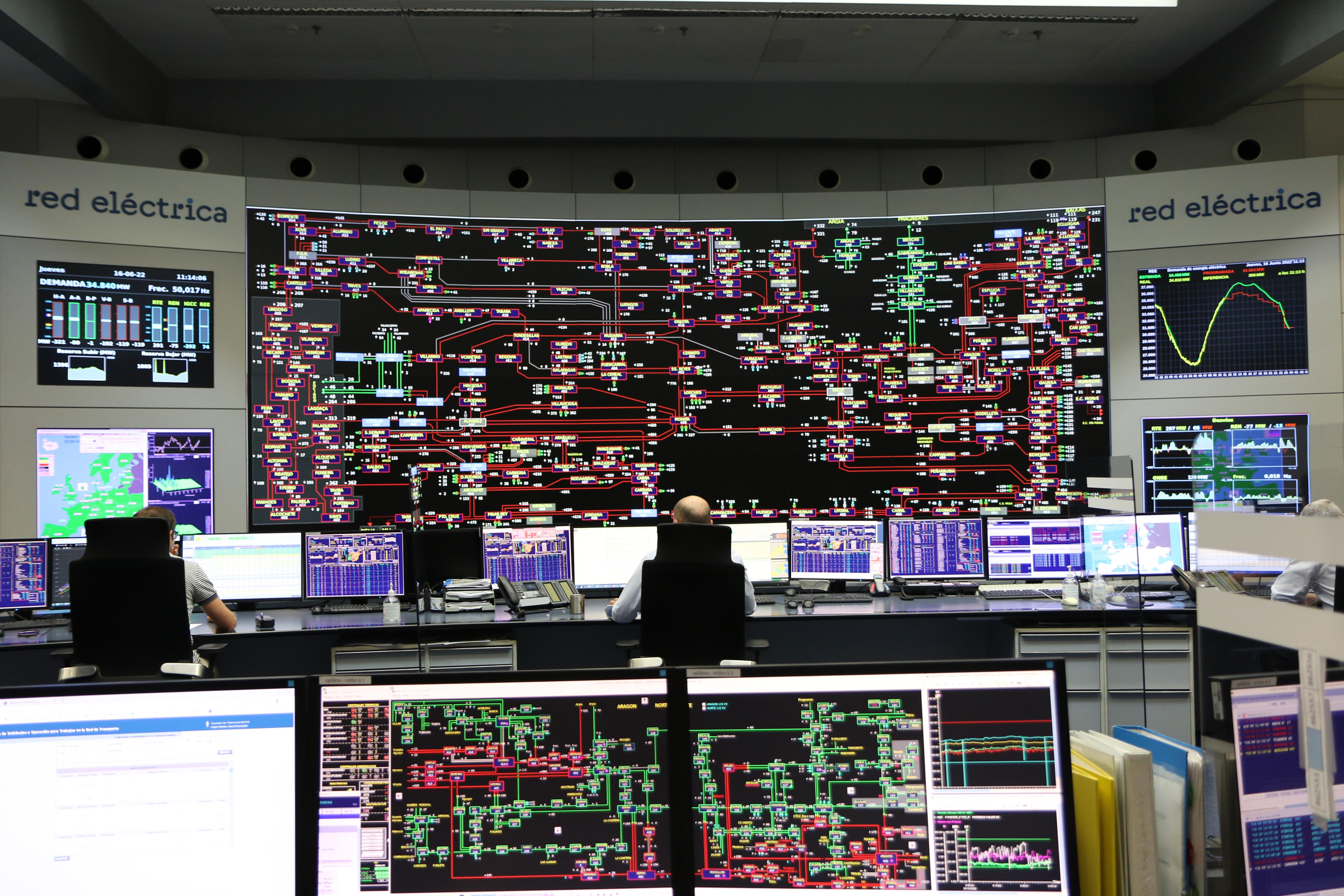 Proceso de recuperación de la tensión en el sistema eléctrico peninsular