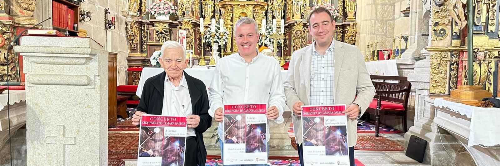 A Cañiza acoge un concierto de música clásica con motivo del 40 aniversario de Red Eléctrica