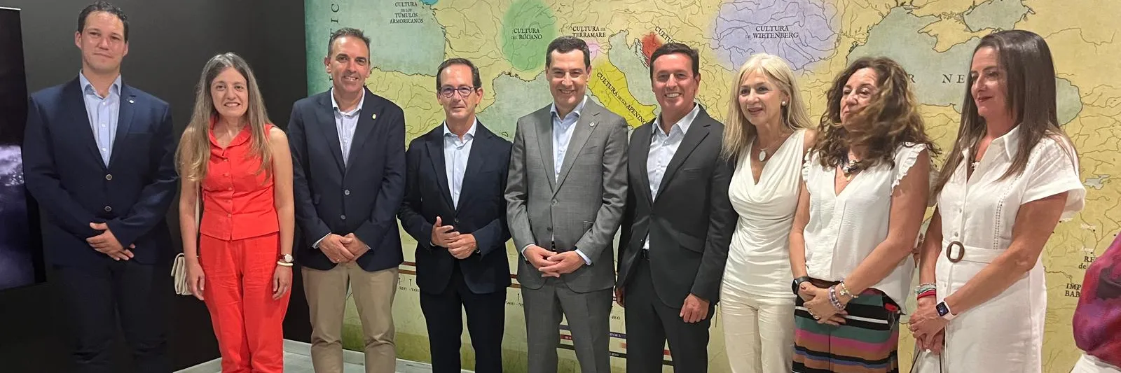 Autoridades inauguran el Museo de la Cultura Argárica en Antas (Almería).