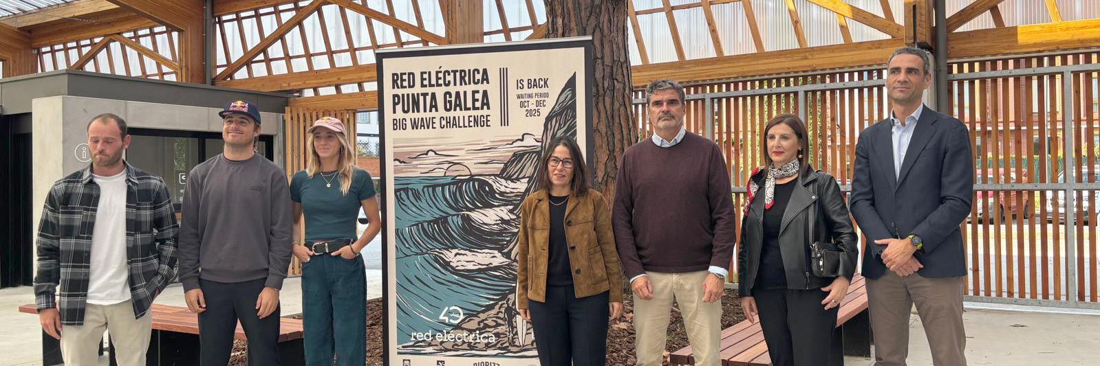 Presentación del 'Red Eléctrica Punta Galea Big Wave Challenge', el campeonato internacional de surf de ola grande más importante del continente Presentación del 'Red Eléctrica Punta Galea Big Wave Challenge', el campeonato internacional de surf de ola grande más importante del continente