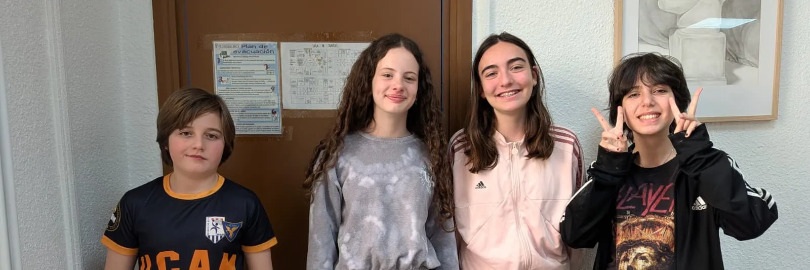 Alumnos finalistas del IES Floridablanca de Murcia.