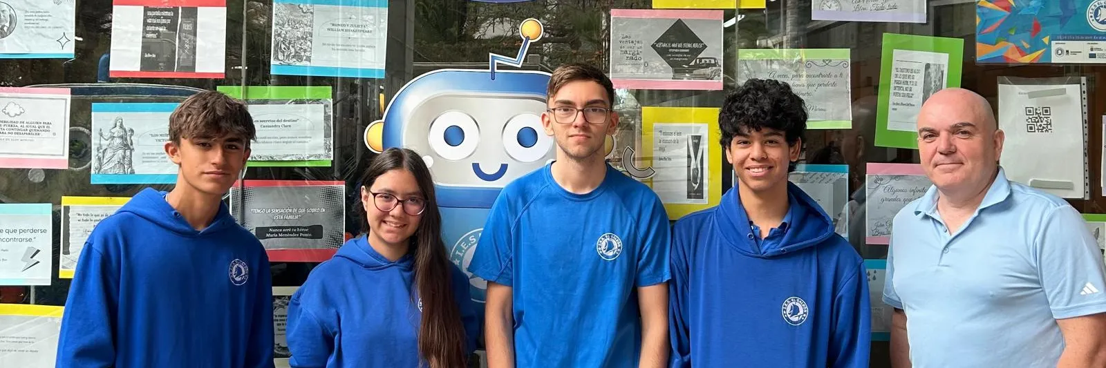 Ganadores de 4º de la ESO de la final de las Olimpiadas Entreredes de Canarias.