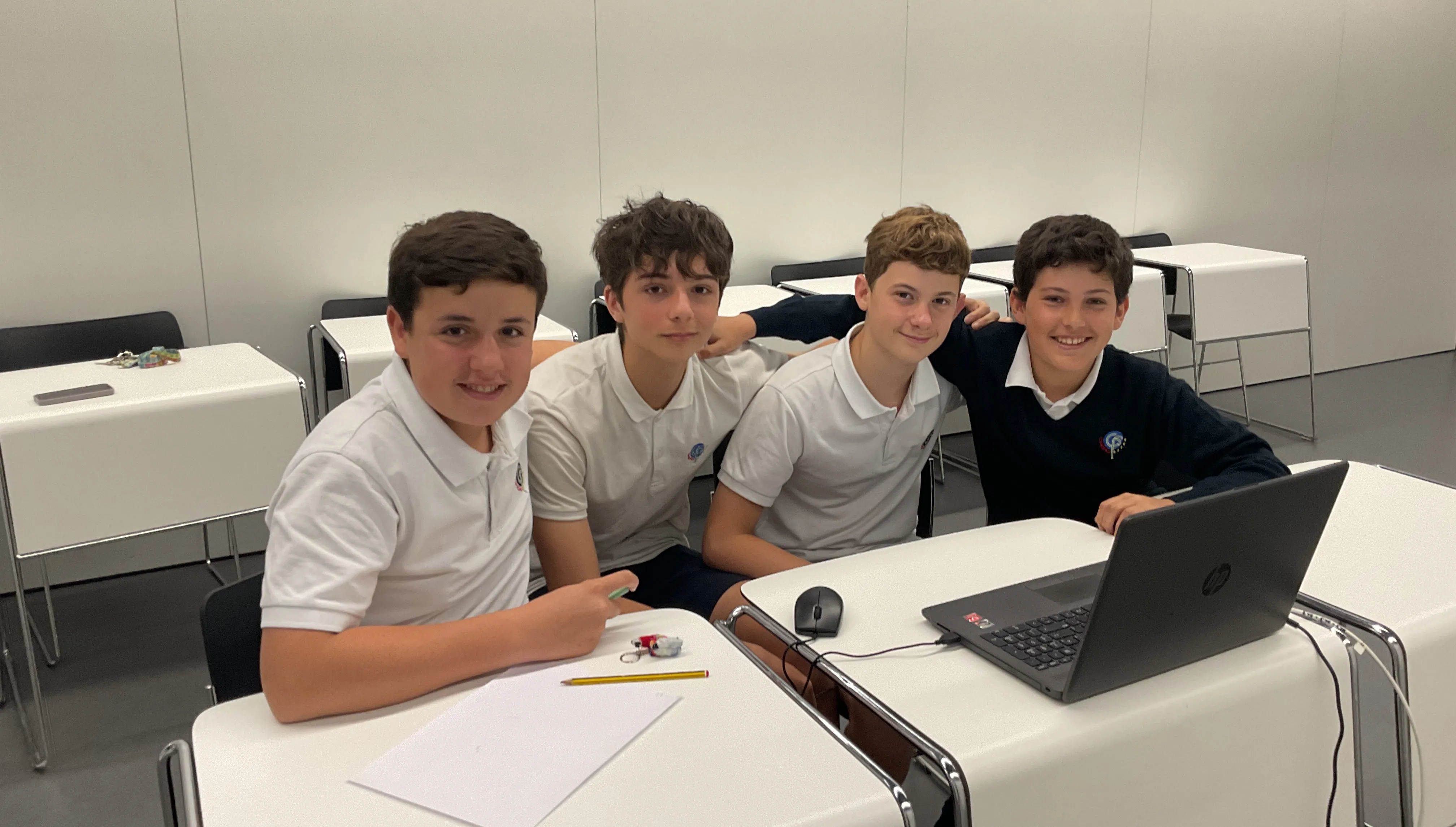 Ganadores de 2 ESO del colecio San Cernin de Pamplona