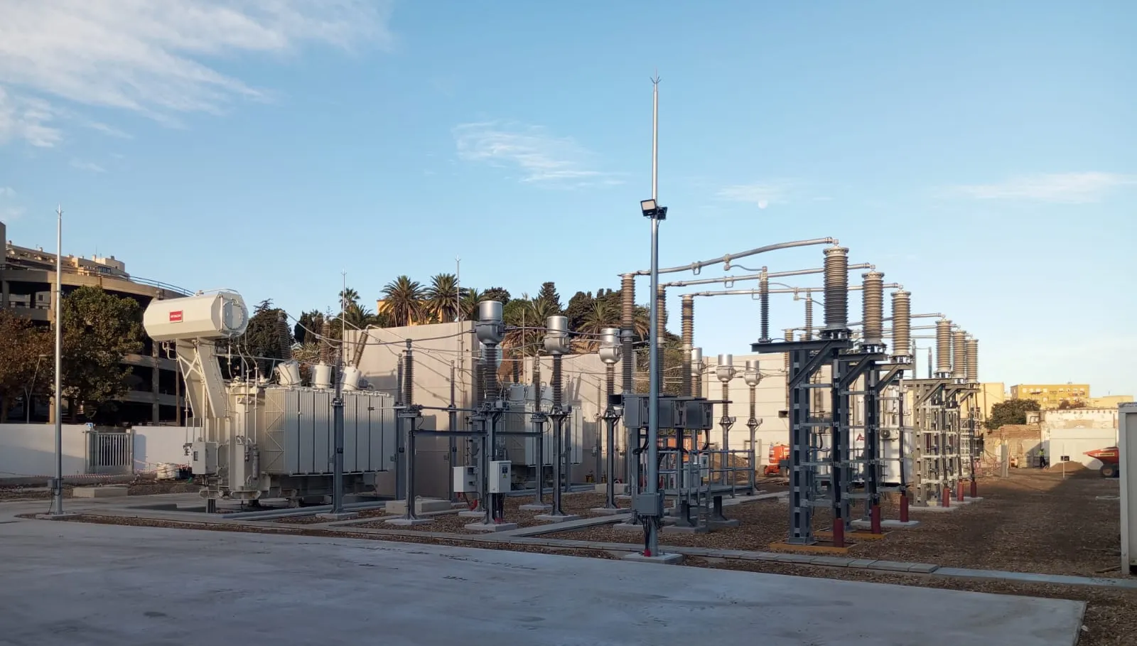 La interconexión ya conecta el sistema eléctrico peninsular con Ceuta