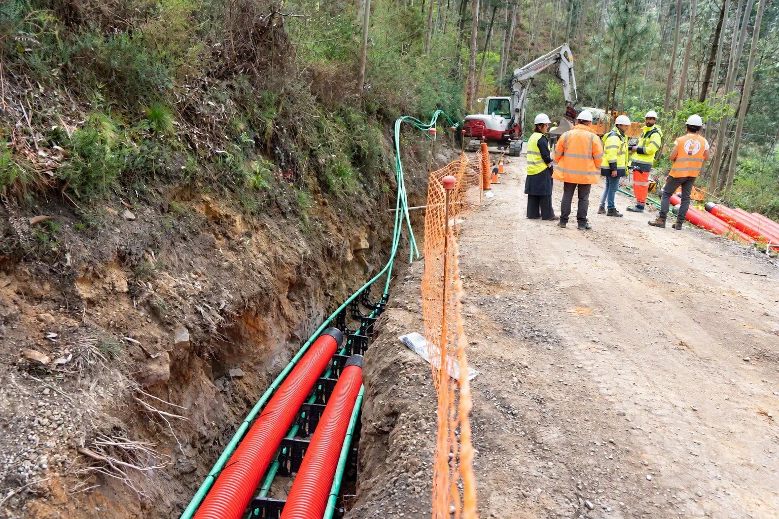 ed Eléctrica inicia el tendido del cable subterráneo de la interconexión con Francia por el Golfo de Bizkaia