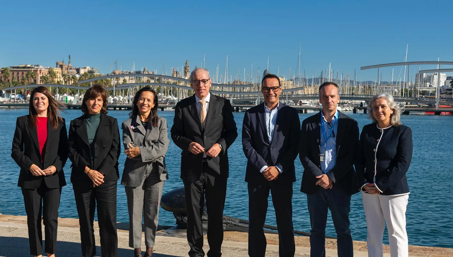 La presidenta de Redeia, Beatriz Corredor, visitó el Port de Barcelona y pudo conocer de primera mano proyectos como la implementación del Plan Nexigen.