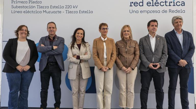 Red Eléctrica inicia la construcción de la línea Tierra Estella- Muruarte