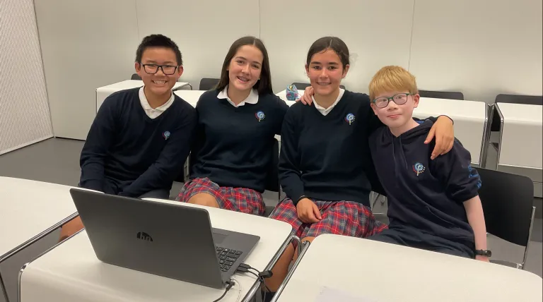 Ganadores de 1 ESO del colecio San Cernin de Pamplona