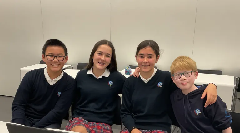 Ganadores de 1 ESO del colecio San Cernin de Pamplona