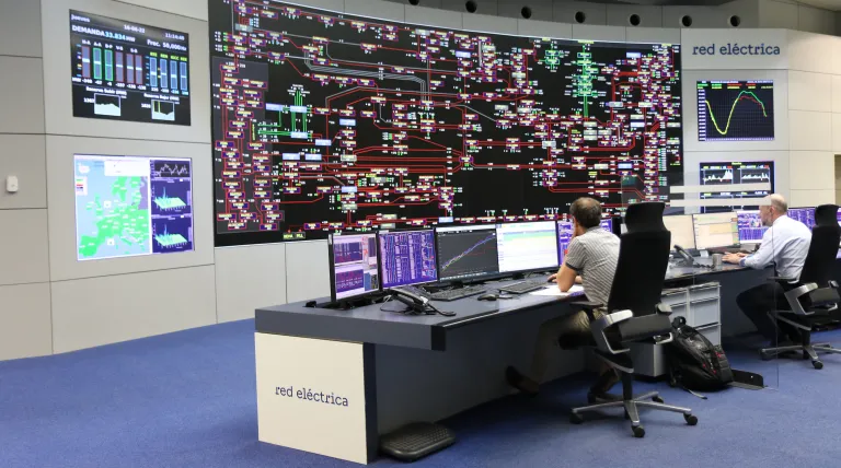 Centro de Control Eléctrico de Red Eléctrica.