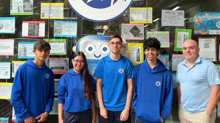 Ganadores de 4º de la ESO de la final de las Olimpiadas Entreredes de Canarias.