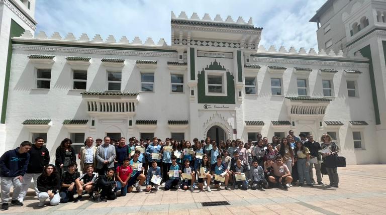 Participantes de la final entreREDes en Ceuta