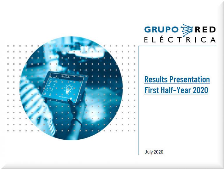Results for the first half of 2020 Presentation