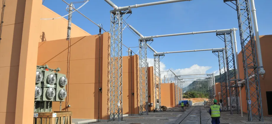 Estación conversora de Santa Ponsa (Mallorca).