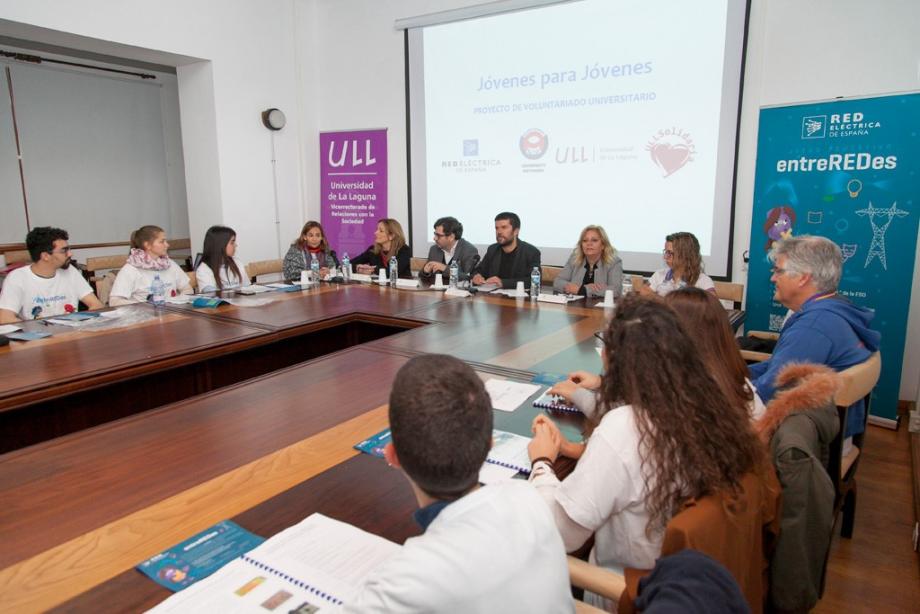 Presentación del proyecto Jóvenes para Jóvenes en Santa Cruz de Tenerife.
