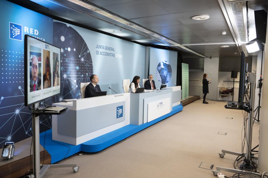 The 2020 Red Eléctrica's General Shareholders’ Meeting is the first in the Company's history to be held via remote communication means.