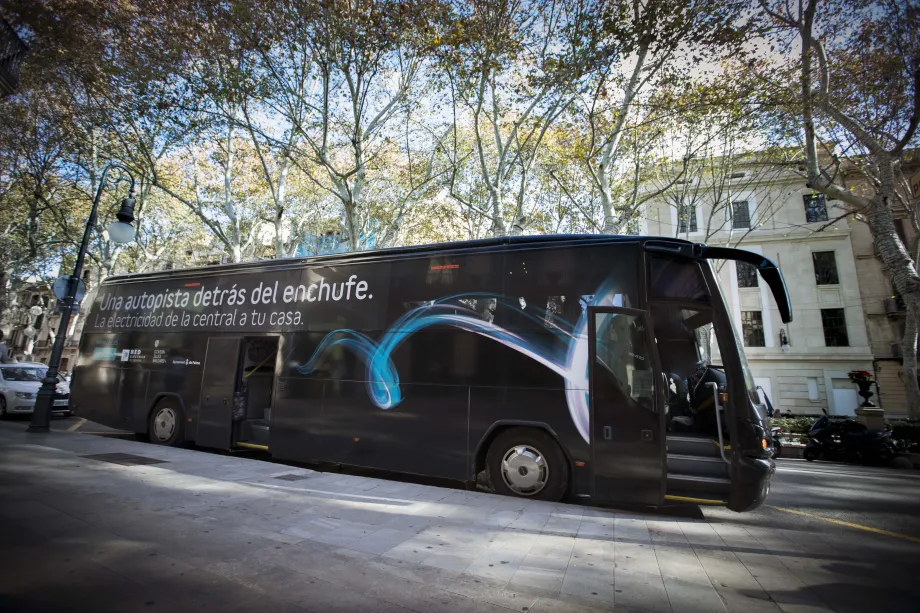 Autobús de la exposición