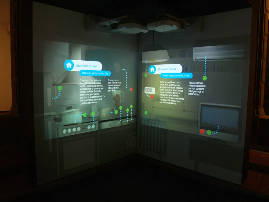 The first section of the exhibition is dedicated to the physical principles of electricity.