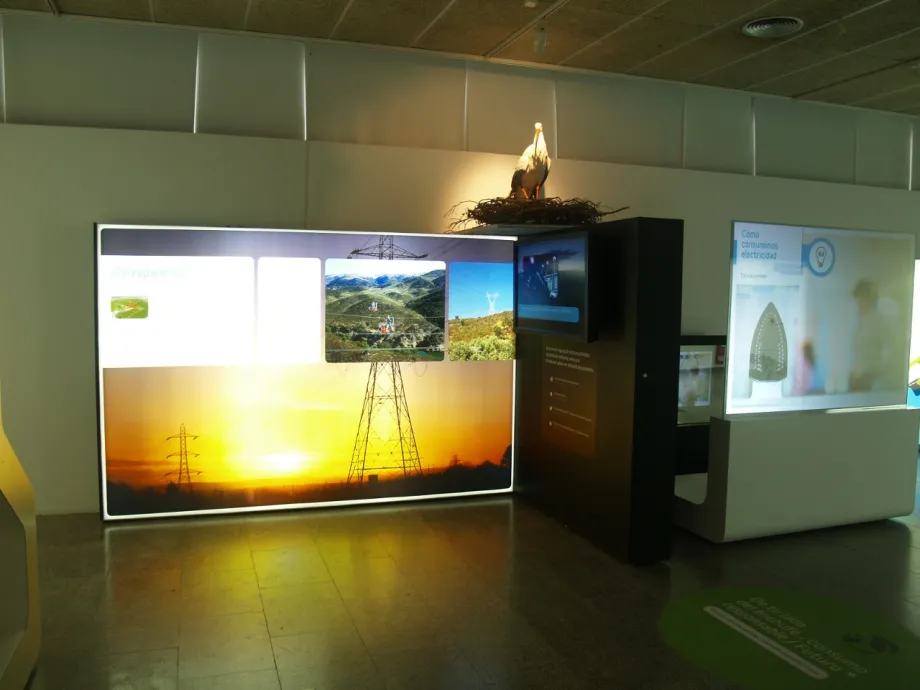 Detalle de la zona de contenido ambiental.