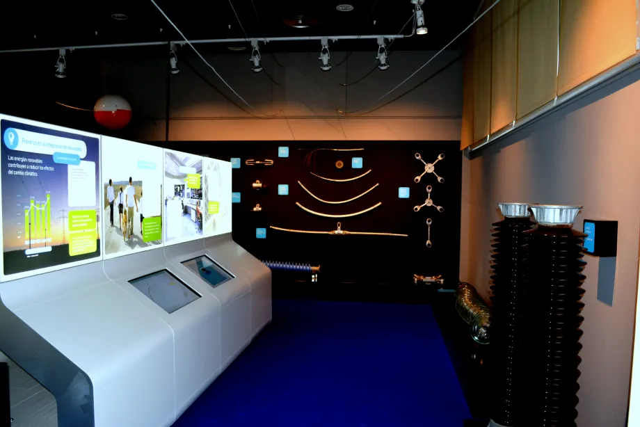 Electricity components and materials.