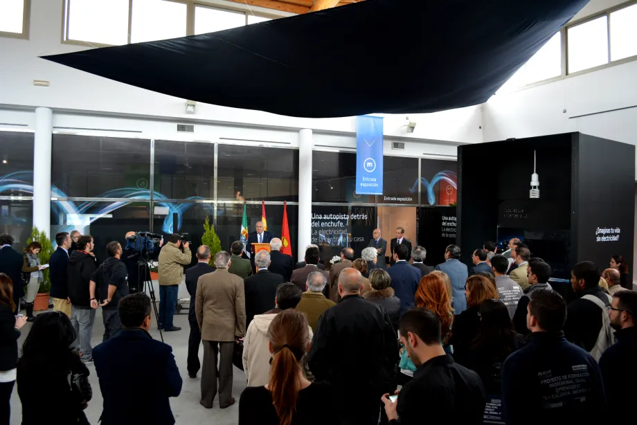 Authorities at the opening.