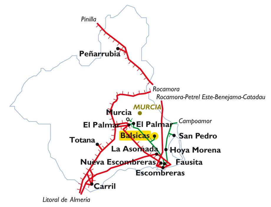 Mapa balsicas