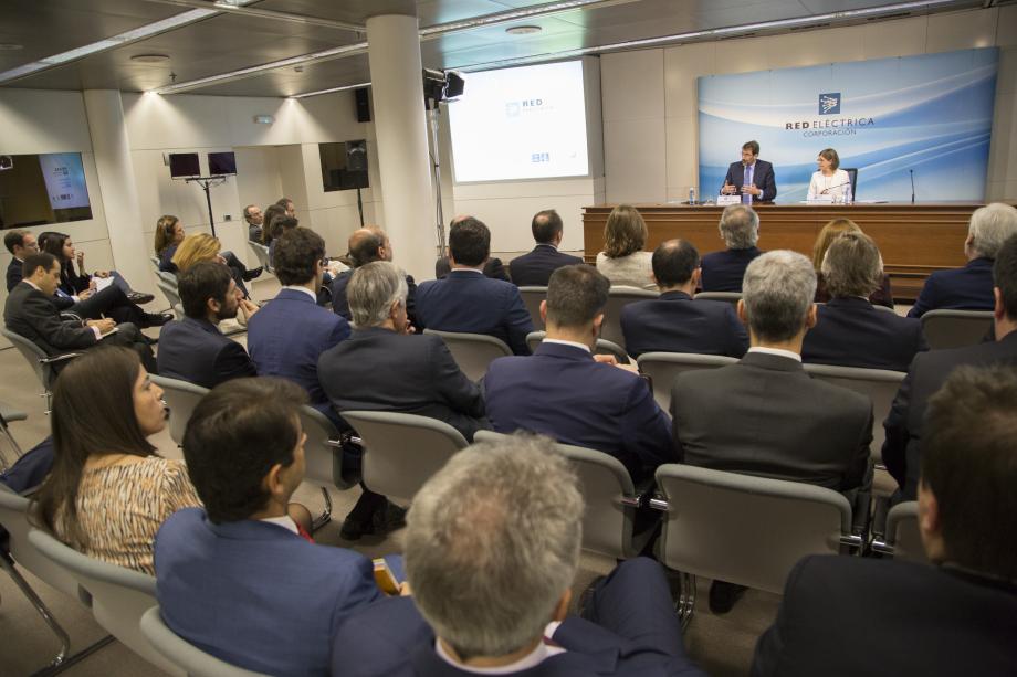 Un momento de la presentación de resultados del ejercicio 2016.