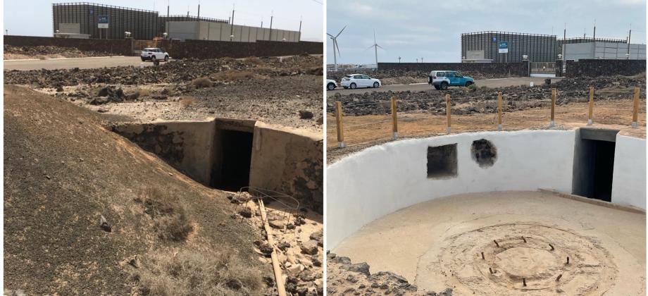 Fortificaciones en CASAMATAS (Fuerteventura)