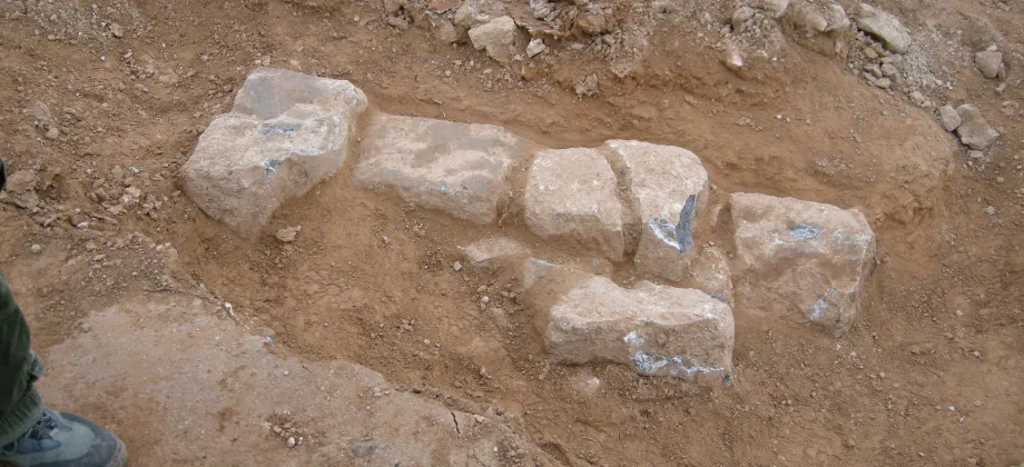 Yacimientos arqueológicos en Can Malat (Ibiza)