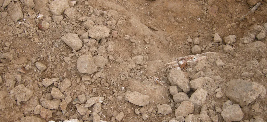 Yacimientos arqueológicos en Can Malat (Ibiza)